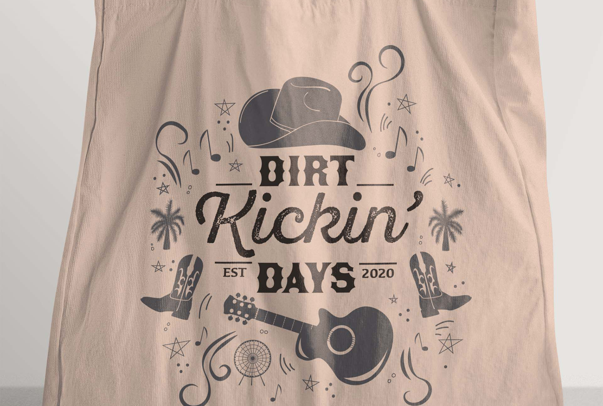 Dirt Kickin' Days Festival Design