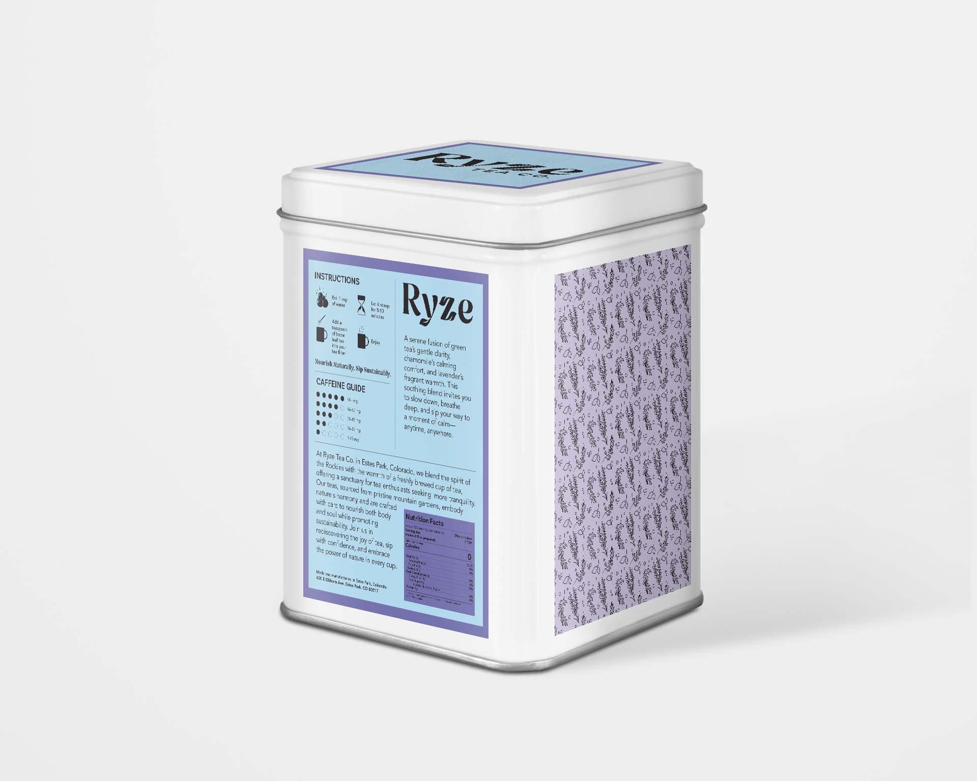 Chamomile lavender loose leaf sides Chamomile lavender loose leaf sides