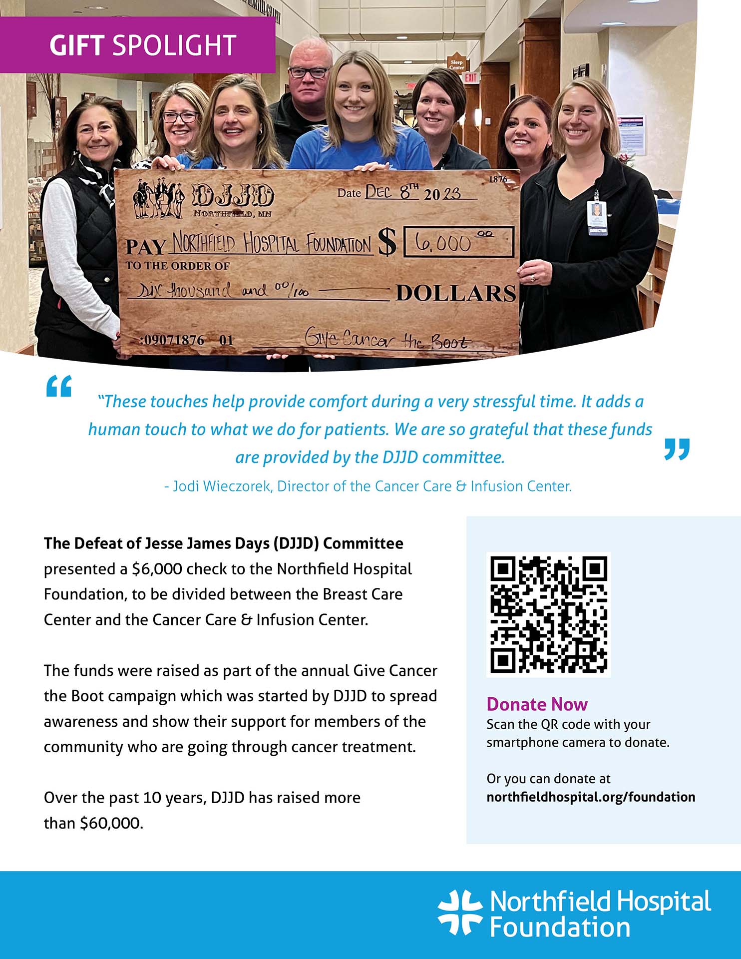 DJJD donation flyer DJJD donation flyer