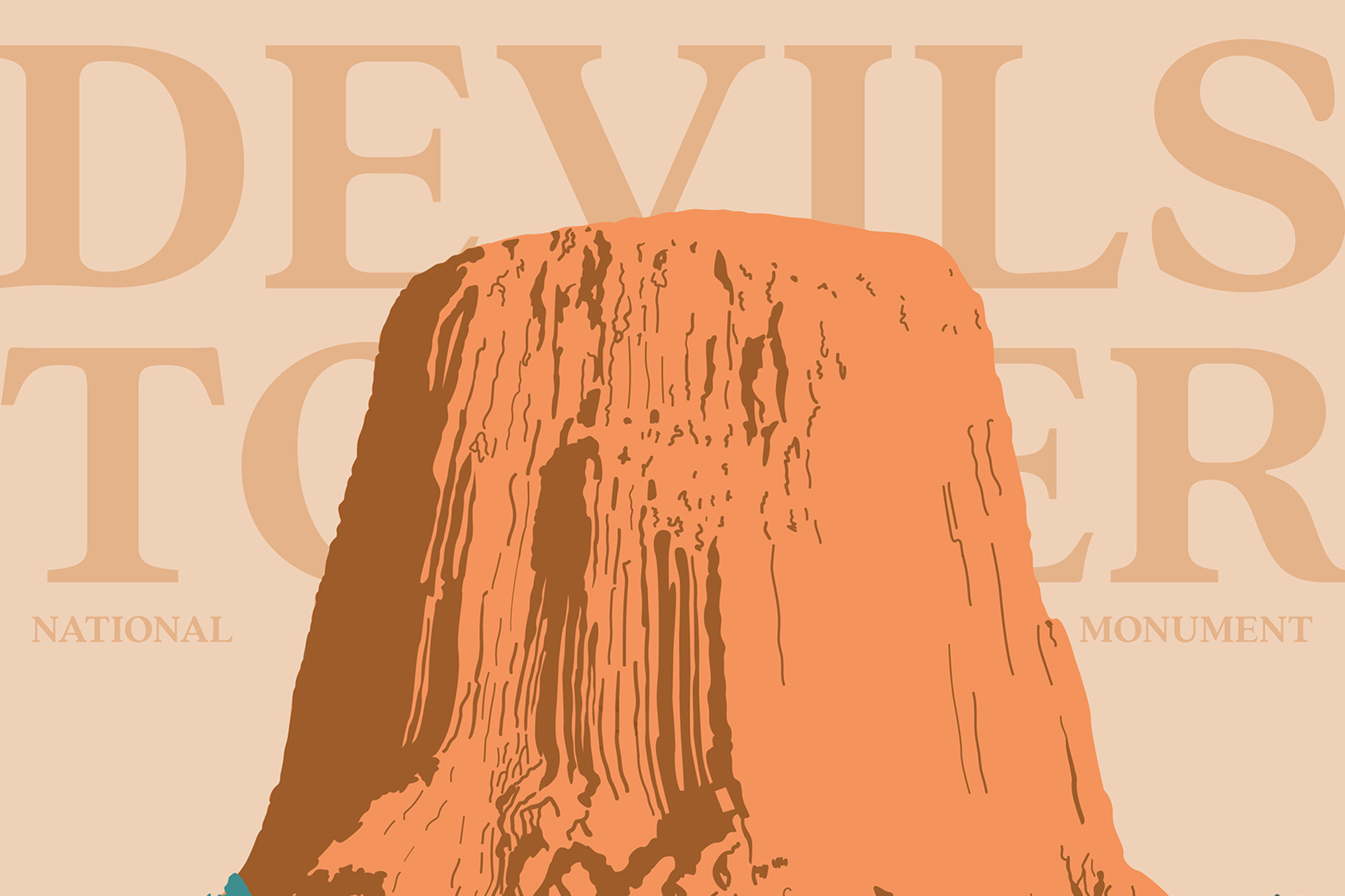 Devils Tower Poster