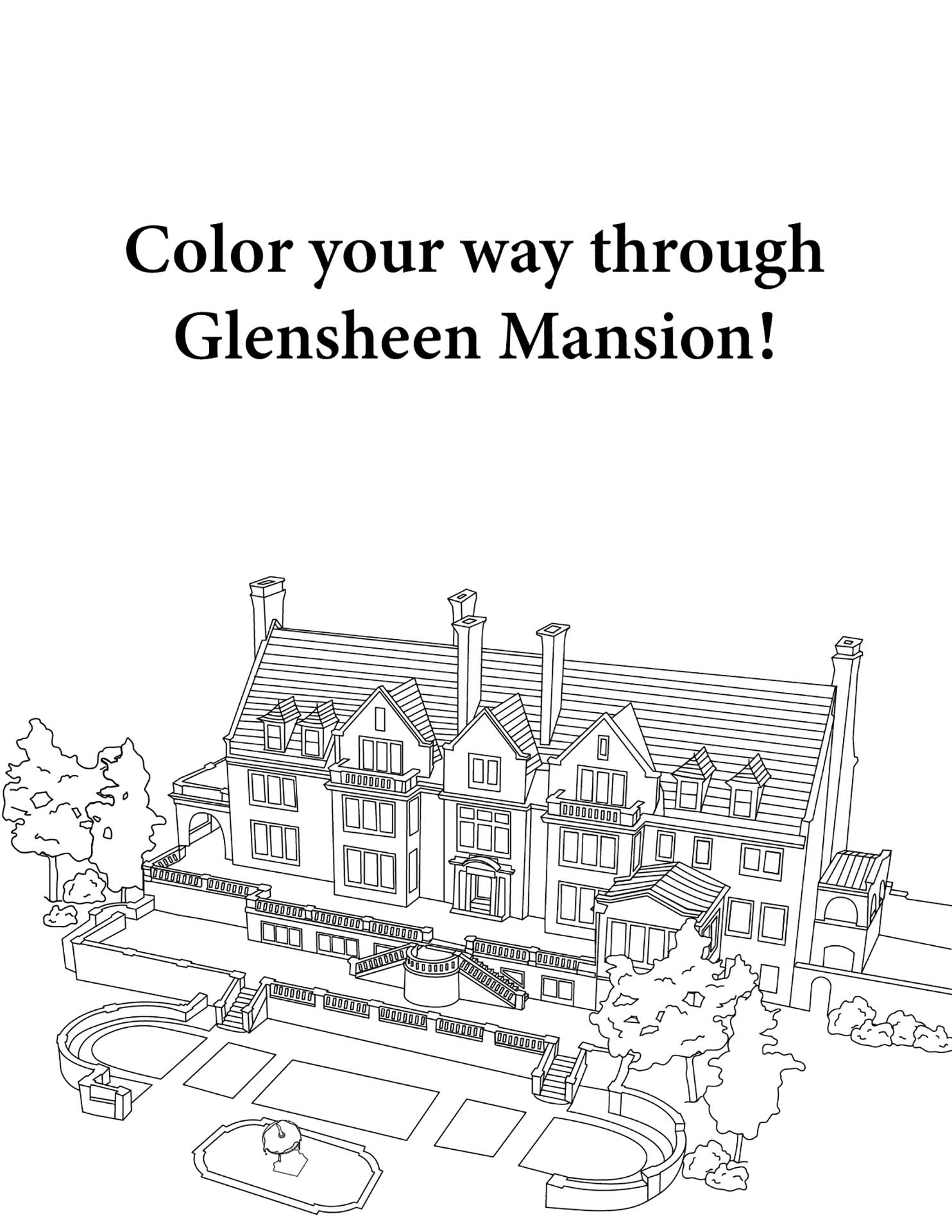 Glensheen Coloring Book