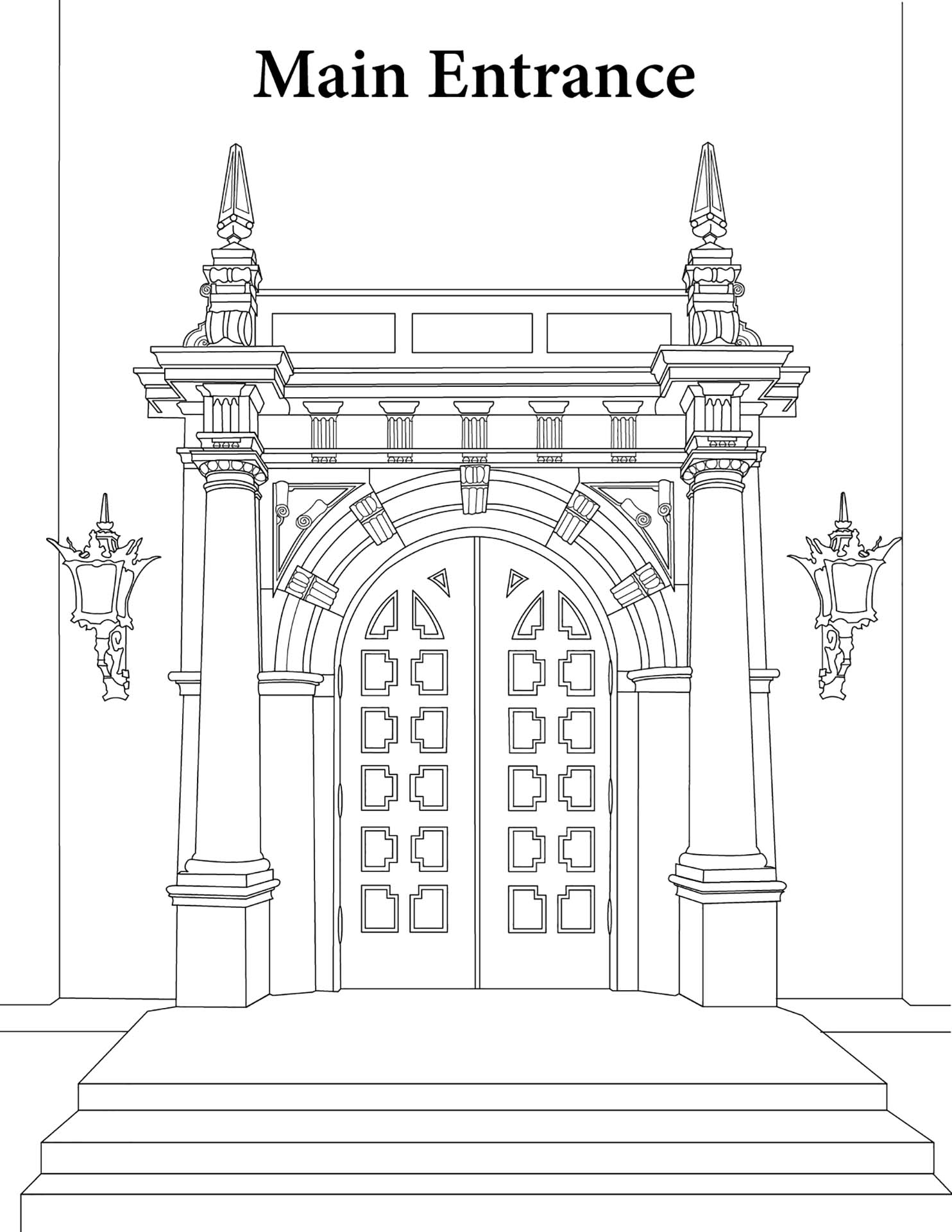 Glensheen Coloring Book
