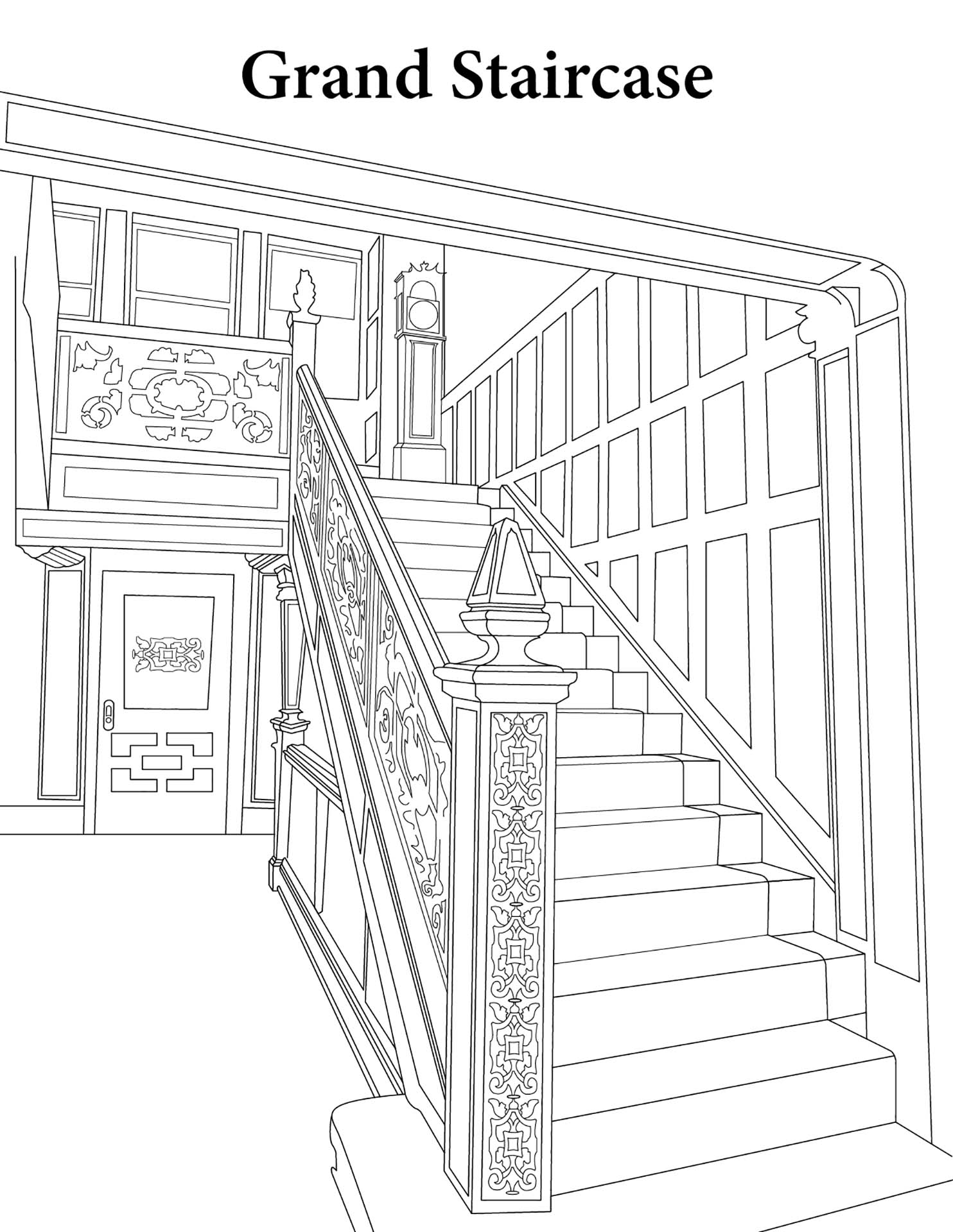 Glensheen Coloring Book