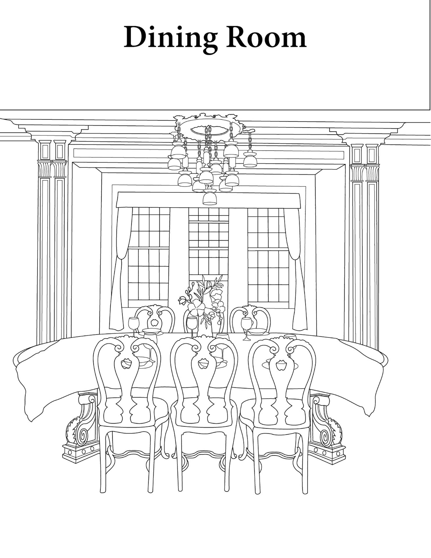 Glensheen Coloring Book