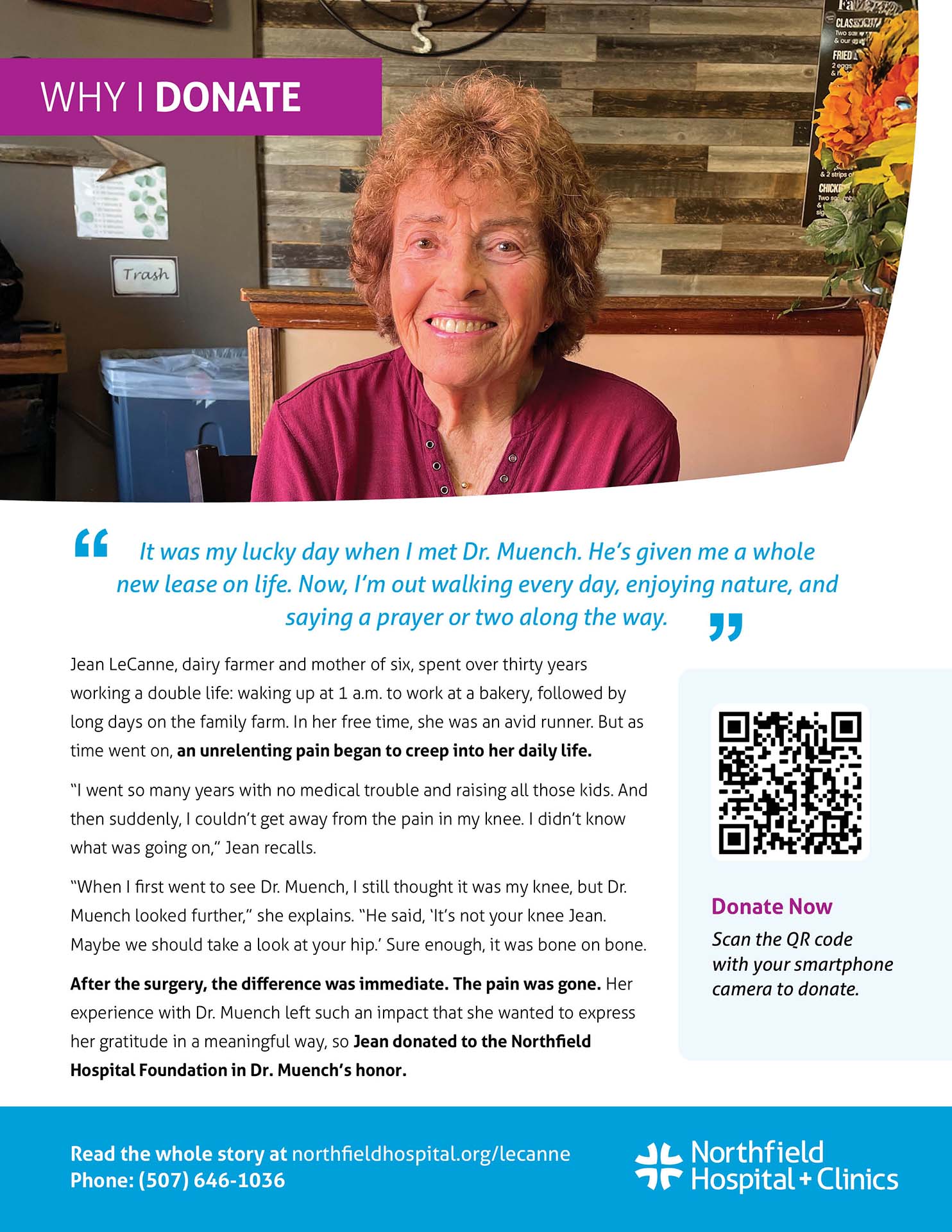 NHF_Donation-Story_LeCanne NHF_Donation-Story_LeCanne