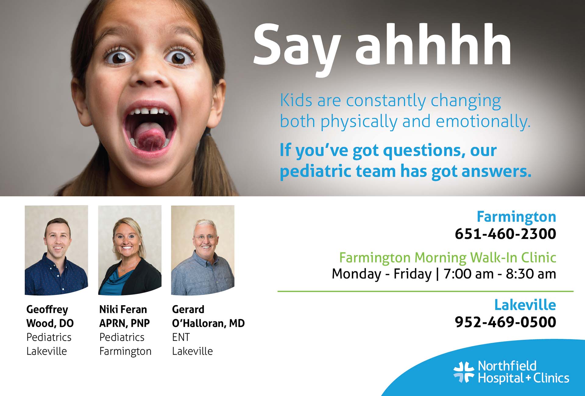 SAY AHHH Peds 2025 7 x 4 SAY AHHH Peds 2025 7 x 4