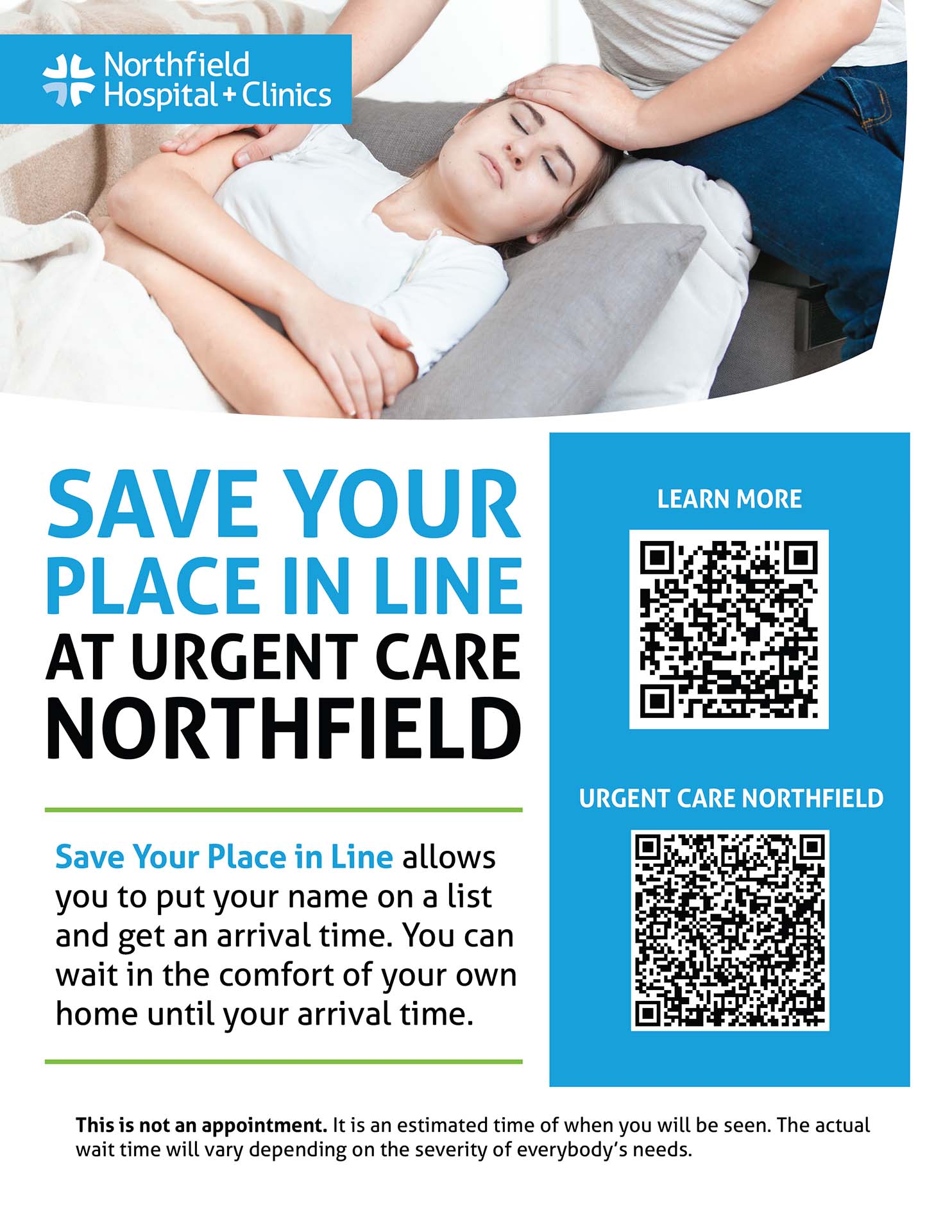 Save Your Place in Line Flyer 8.5×11 Save Your Place in Line Flyer 8.5×11