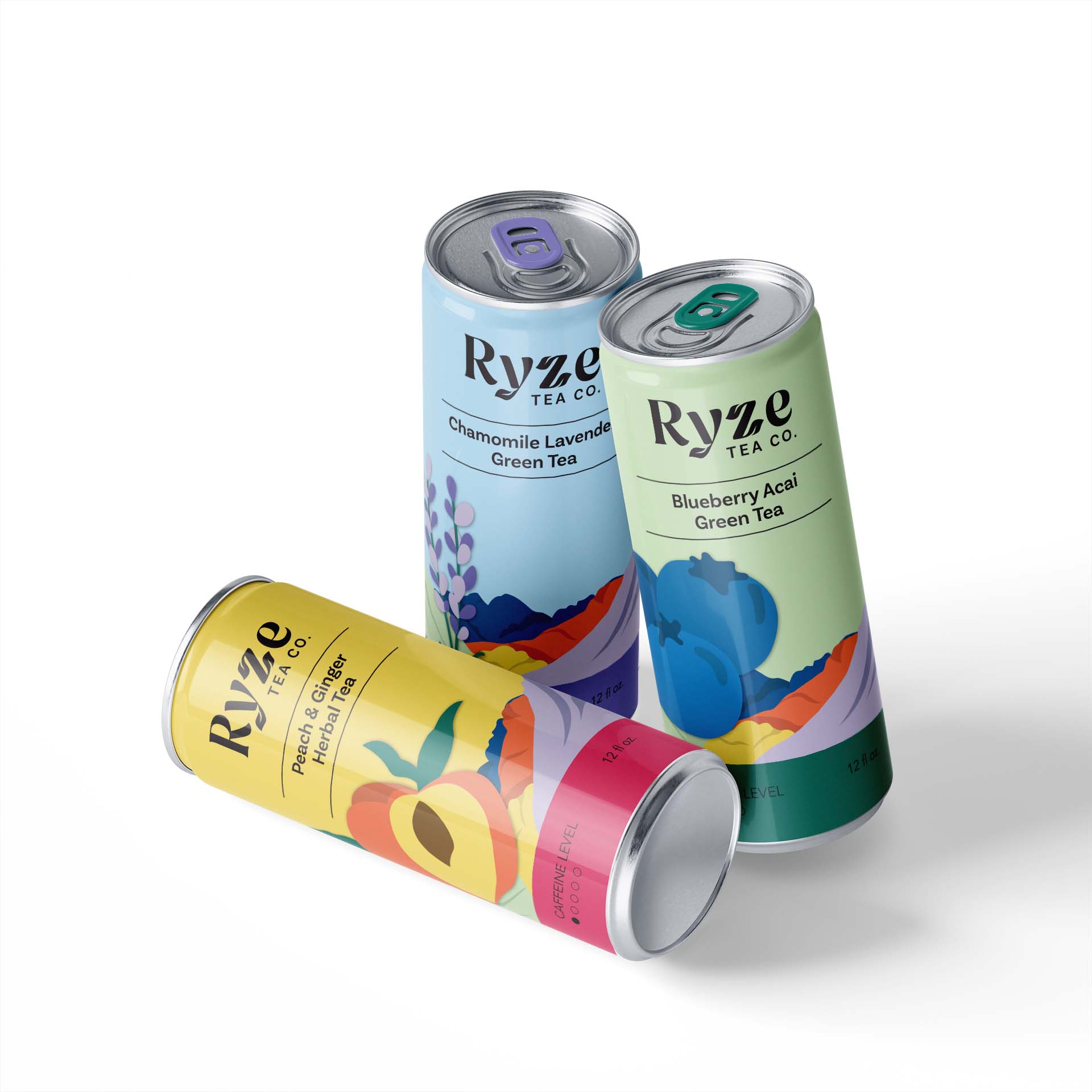 Three Flavor cans Three Flavor cans