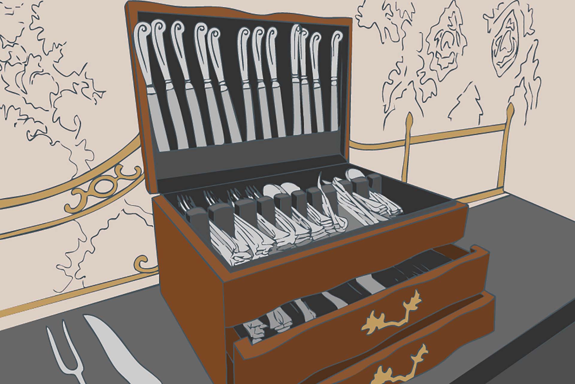 recipe book illustrations