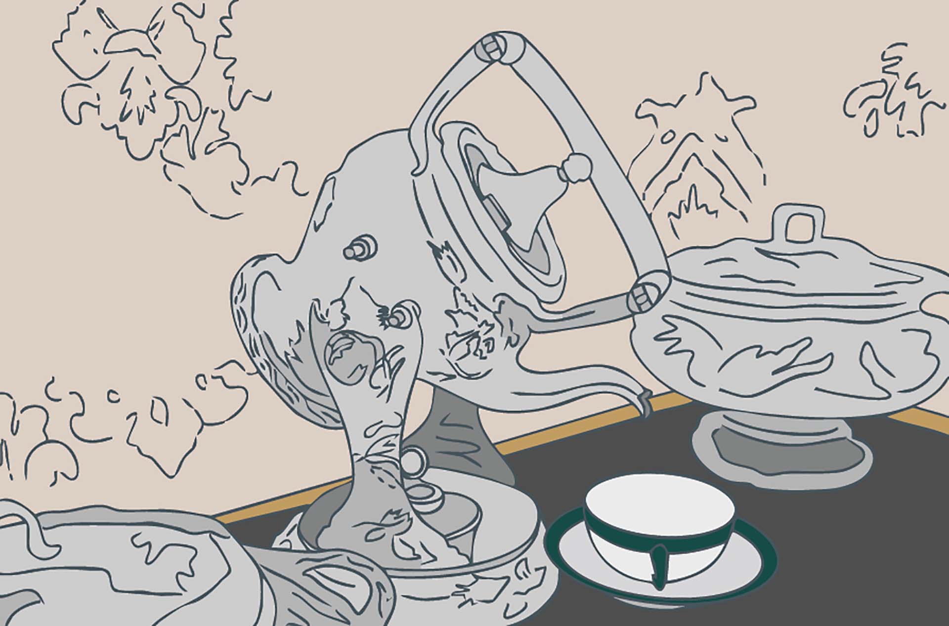 recipe book illustrations